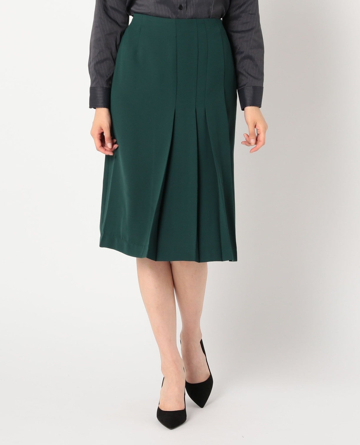 タックタイトスカート(1(M)9号 グリーン): ナラカミーチェ｜ナラ カミーチェ公式オンラインストア NARACAMICIE