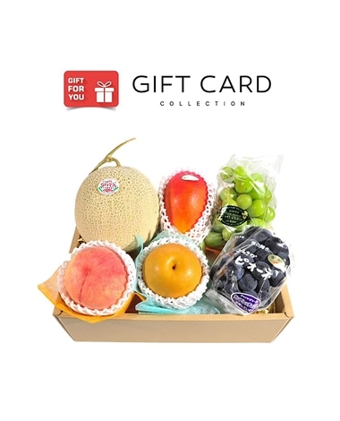 【ギフトカード】ホシフルーツ おまかせ旬のフルーツBOX (Gセット)
